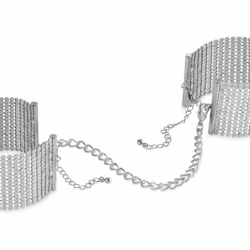 Браслети-наручники Bijoux Indiscrets срібні, OS
