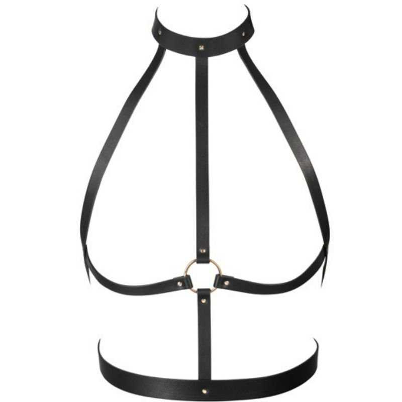 Портупея MAZE Bijoux Indiscrets с кольцом, черная O\S