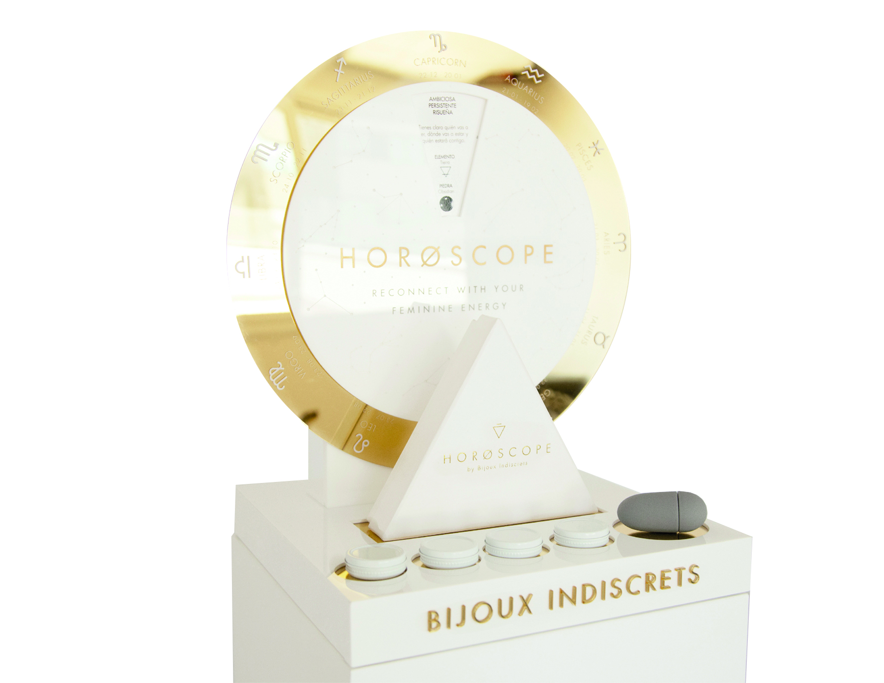 Набір Bijoux Indiscrets HOROSCOPE - Taurus (Телець) вібратор на палець, гель для клітора, підвіска