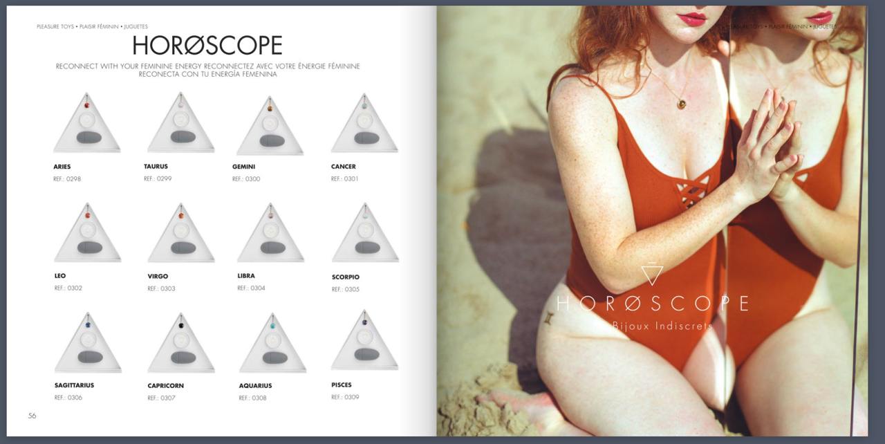 Набір Bijoux Indiscrets HOROSCOPE - Scorpio (Скорпіон) вібратор на палець, гель для клітора, підвіска