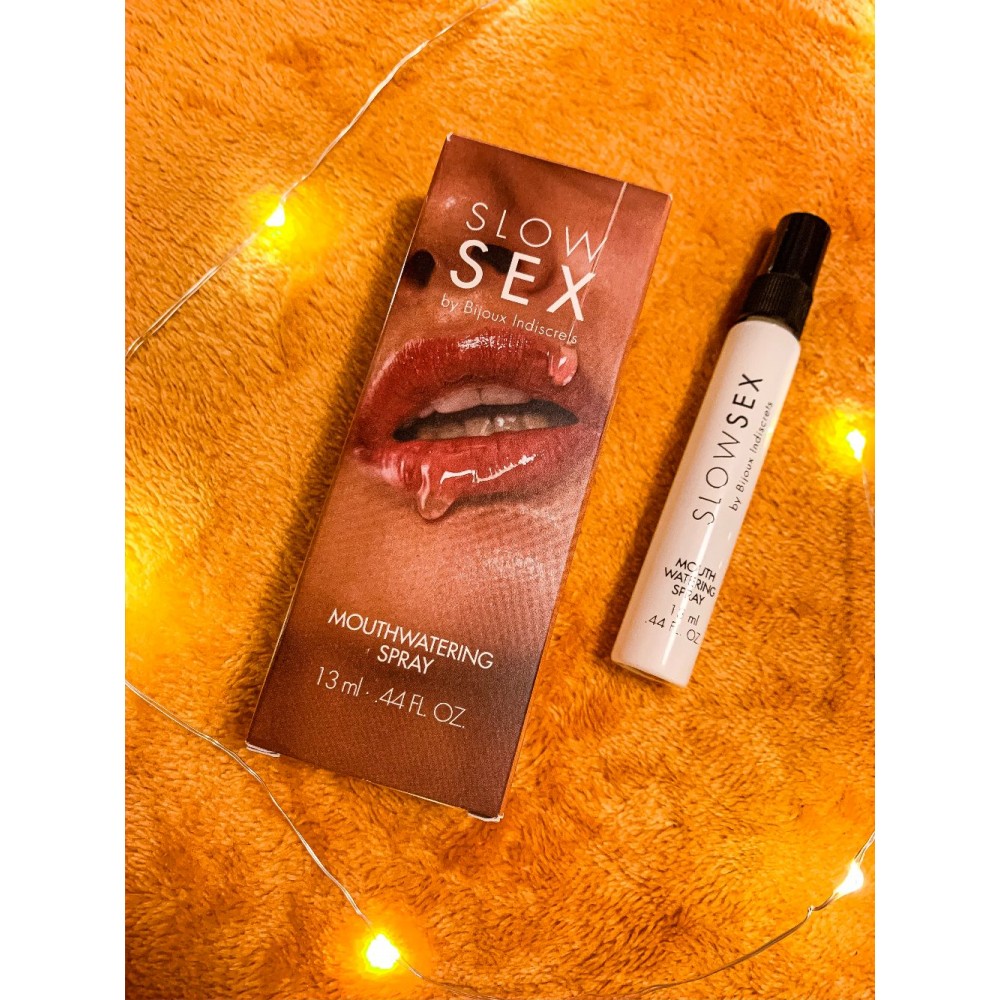 Спрей для усиления слюноотделения Slow Sex by Bijoux MOUTHWATERING SPRAY на водной основе