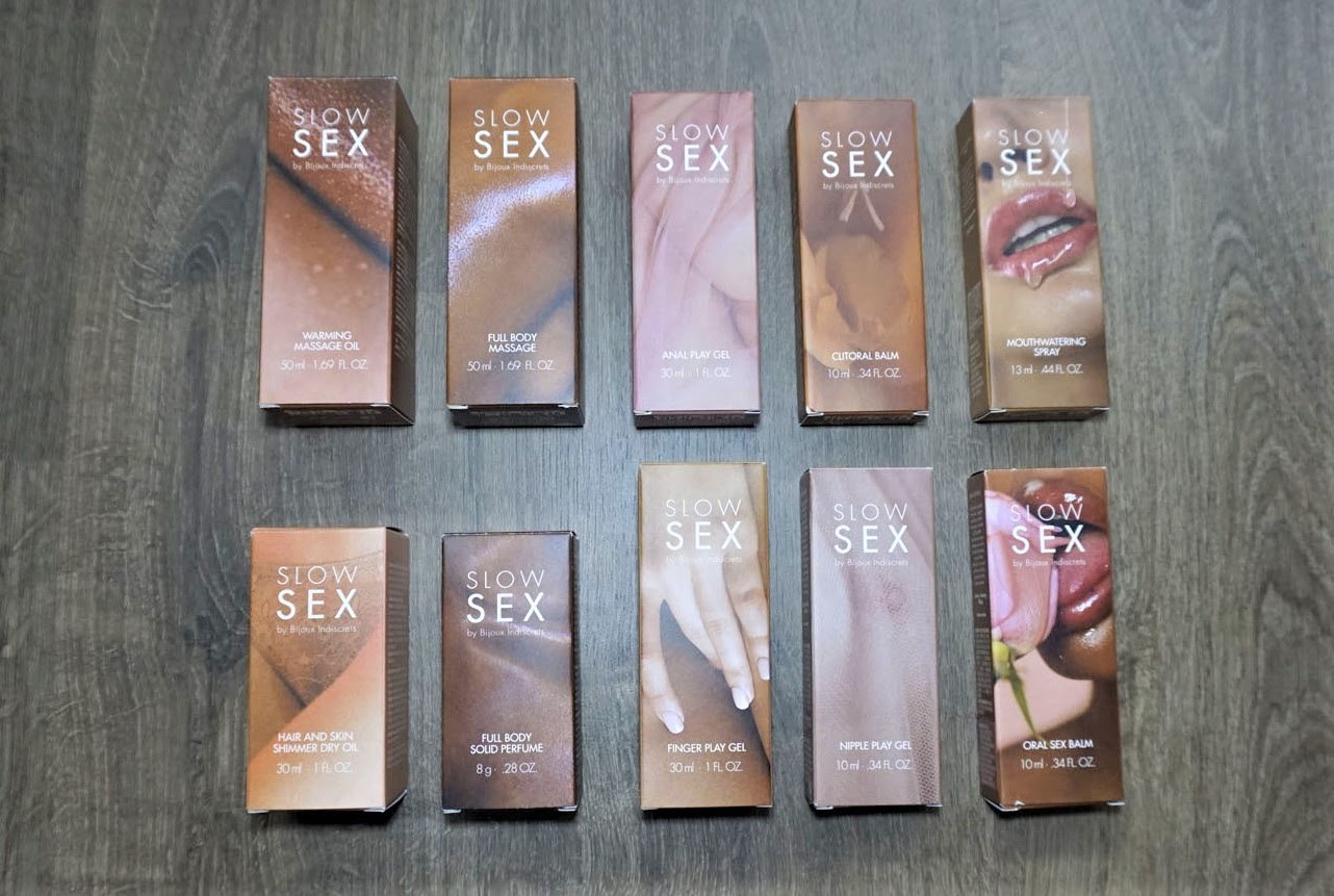 М'ята смужка для орального сексу SLOW SEX Bijoux Indiscrets Oral sex strips (в упаковці 7 шт.)
