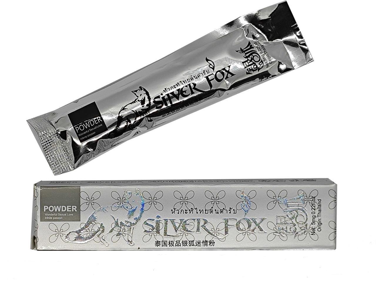 Возбуждающий порошок для женщин Silver Fox (цена за 1 стик)