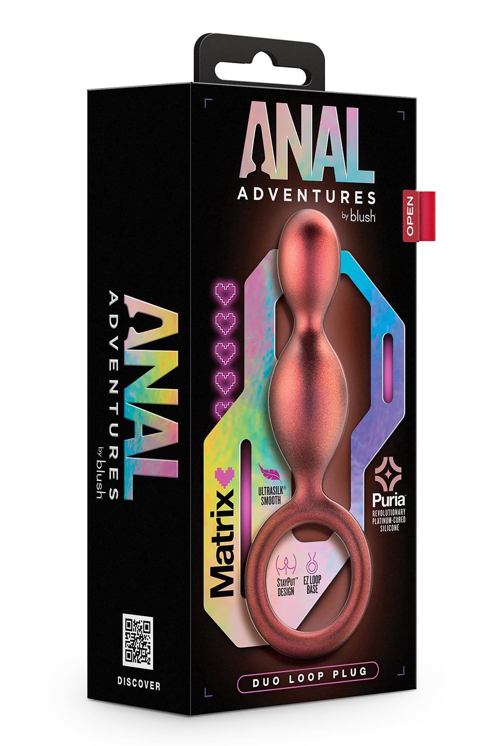 Анальна ялинка Blush Anal Adventures коричнева, 13.3 см