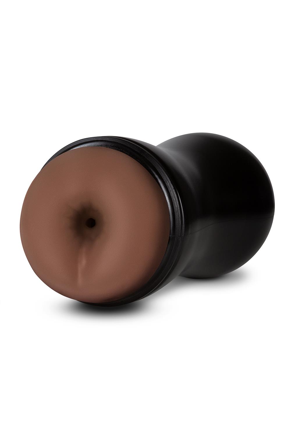 Мастурбатор-анус Blush Coverboy The Mechanic у колбі, коричневий, 18.5 см