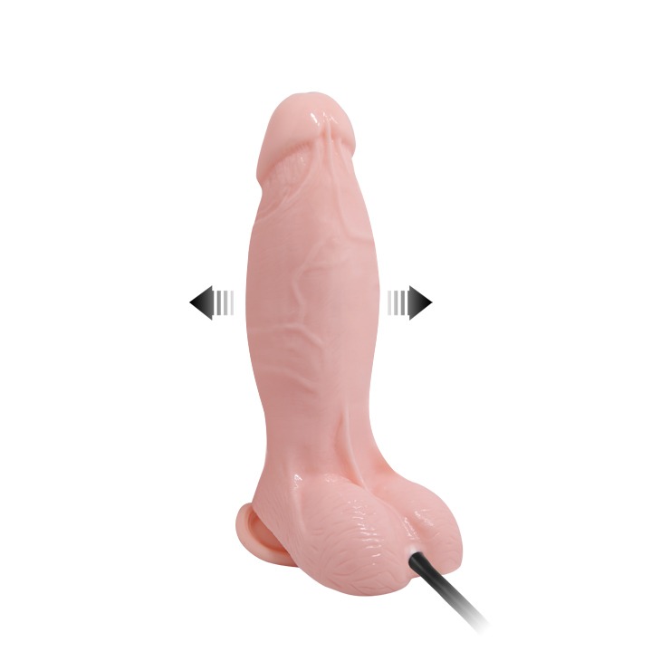 Фалоімітатор з накачуванням реалістичний Inflateable Dildo, 18.8 см