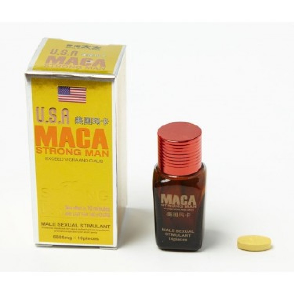 Пігулки збудливі MACA (ціна за упаковку, 10 таблеток)