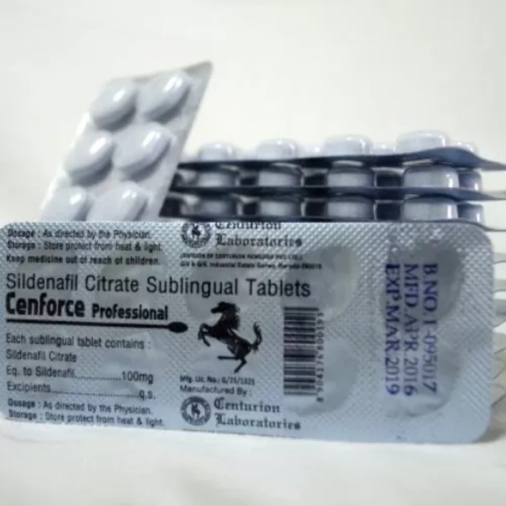 Збудливі пігулки CENFORCE PROFESSIONAL (ціна за пластину 10 пігулок)