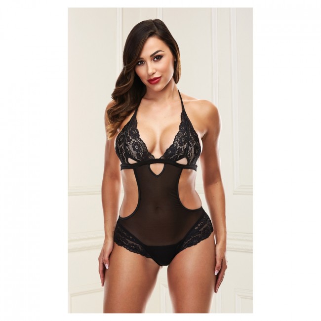 Мереживне боді LACE TEDDY BLACK, S/M