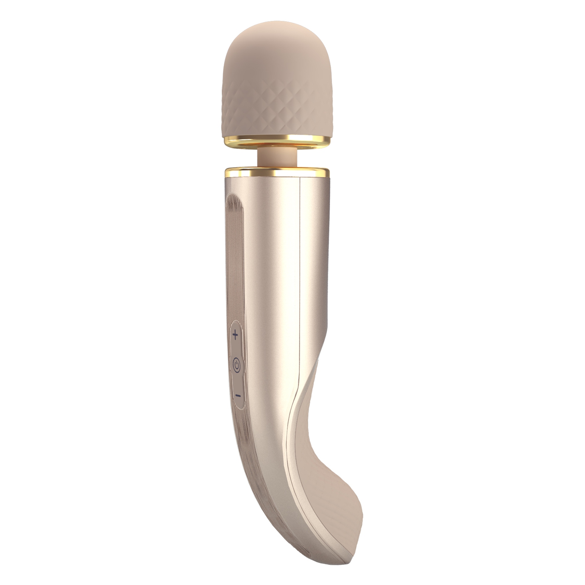 Вібромасажер мікрофон PRETTY LOVE Interesting Massager Gold, 29 х 5.8 см