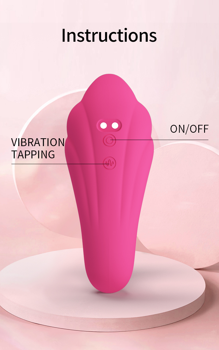 Вакуумний стимулятор клітора з вібрацією Pretty Love Nemo рожевий, 13.8 х 11.2 см