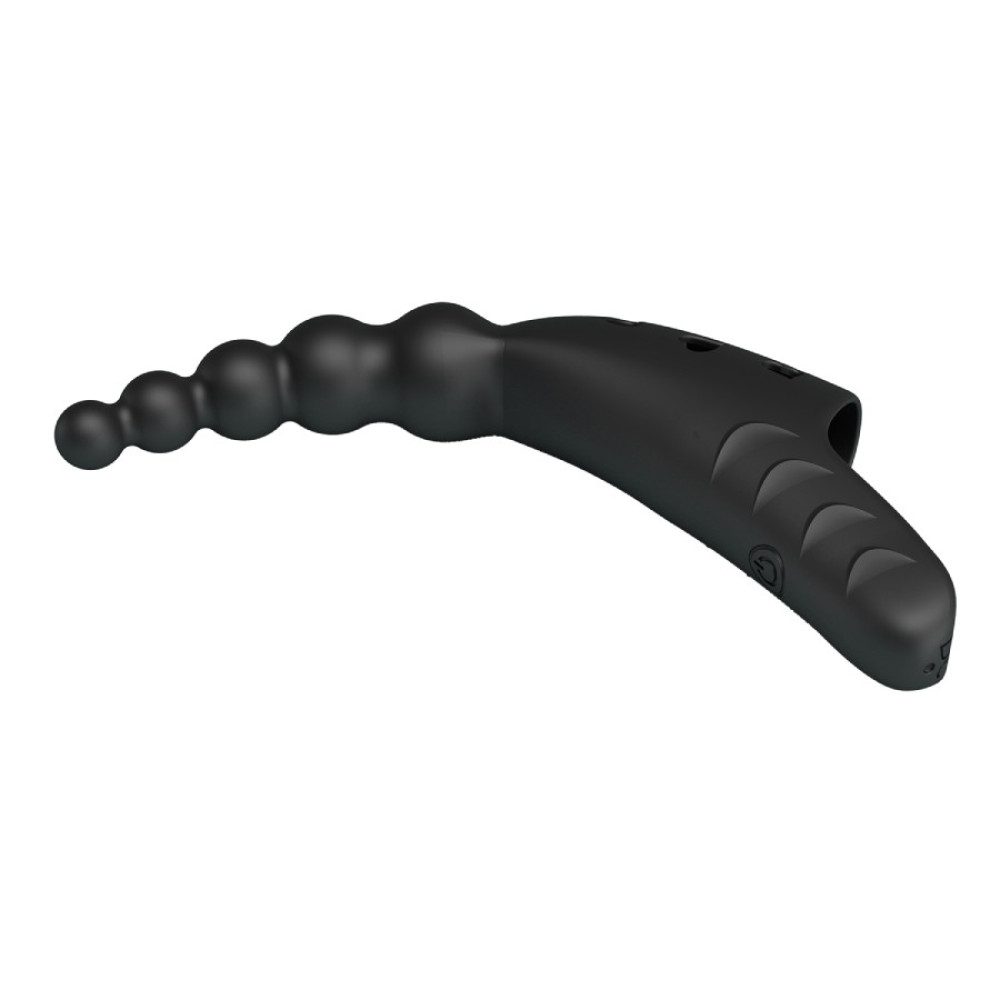 Вібратор на палець Pretty Love Honey Finger, чорний, 12,2 × 2,1 см