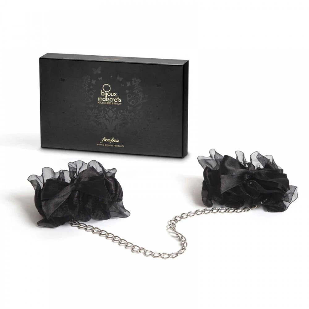 Наручники Bijoux Indiscrets - Frou Frou Organza handcuffs, подарункова упковка