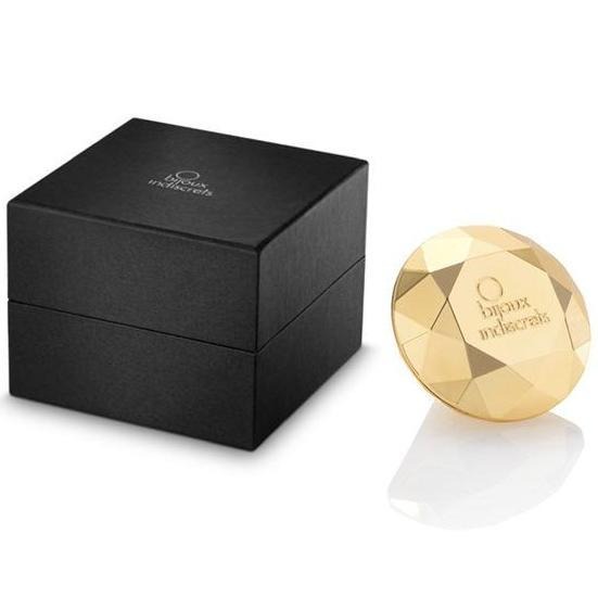 Вибратор бриллиант Bijoux Indiscrets Twenty One Vibrating Diamond золотистый
