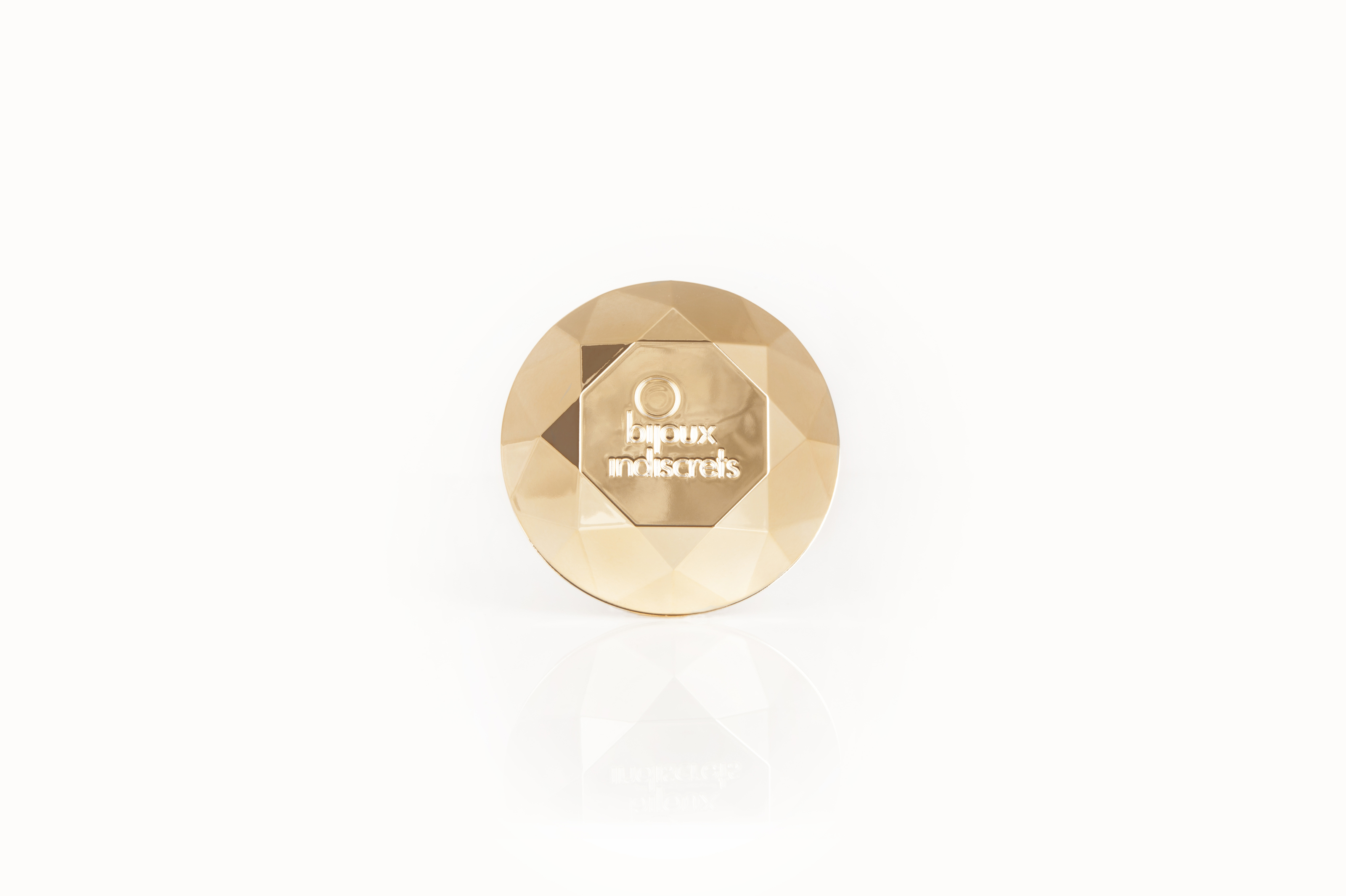 Вибратор бриллиант Bijoux Indiscrets Twenty One Vibrating Diamond золотистый