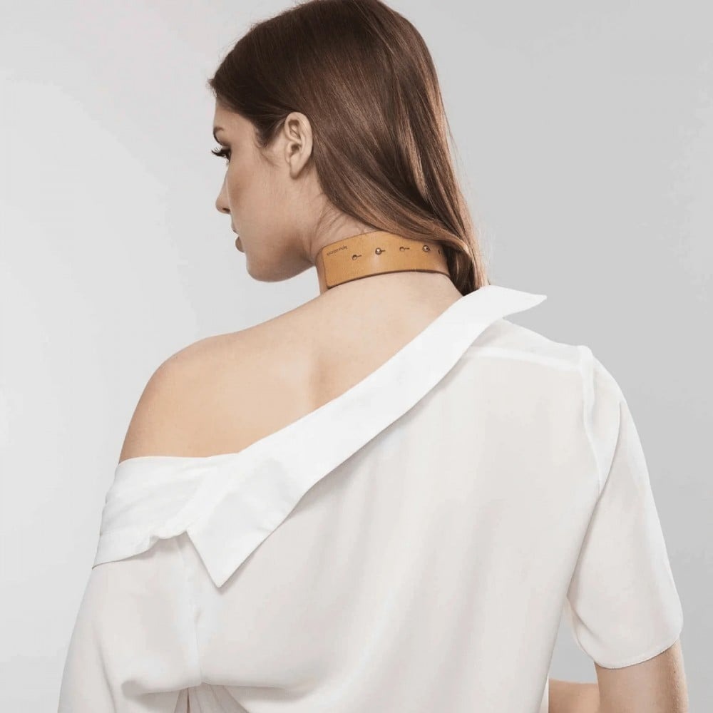 Нашийник MAZE - Wide Choker Brown