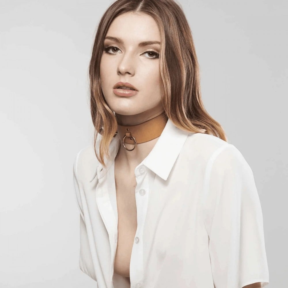 Нашийник MAZE - Wide Choker Brown