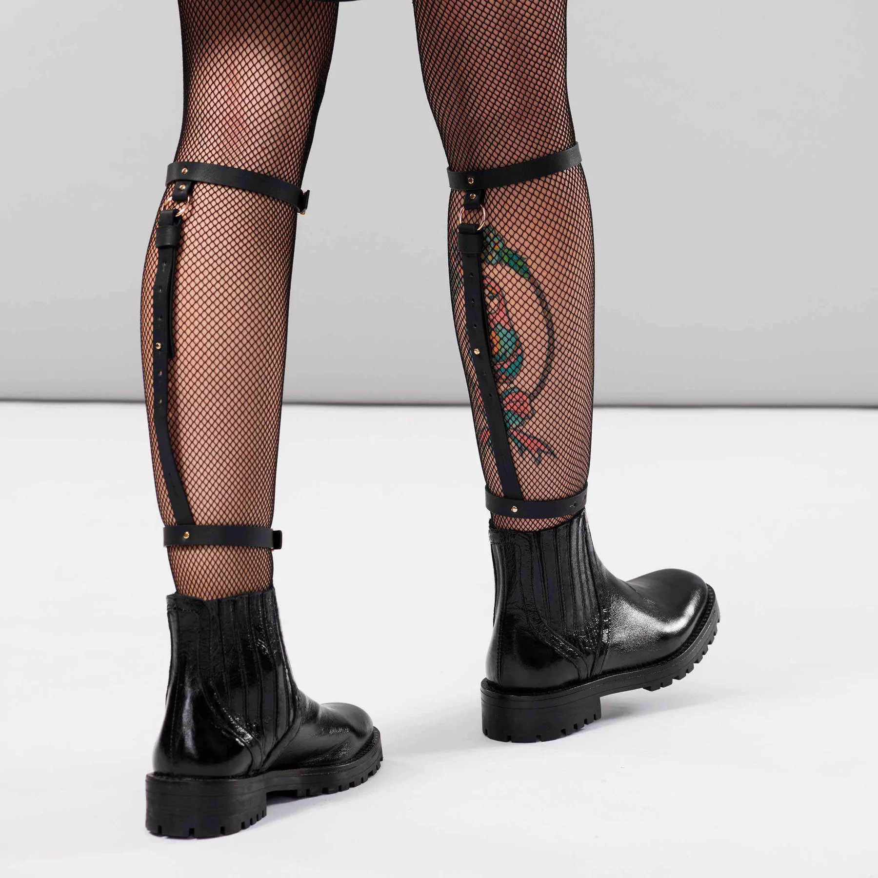 Гартери для гомілок Bijoux Indiscrets Maze Back Leg Garter