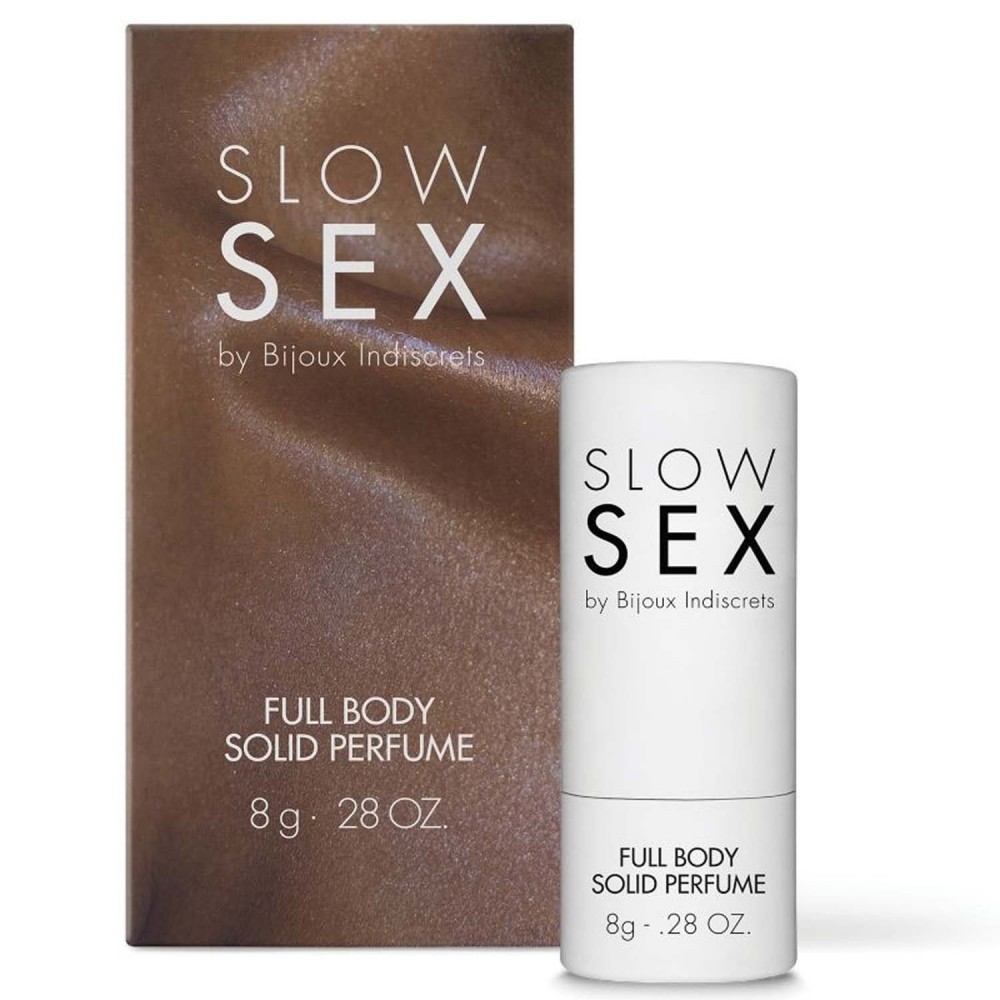 Твердый парфюм для тела Slow Sex by Bijoux FULL BODY SOLID PERFUME с кокосовым ароматом