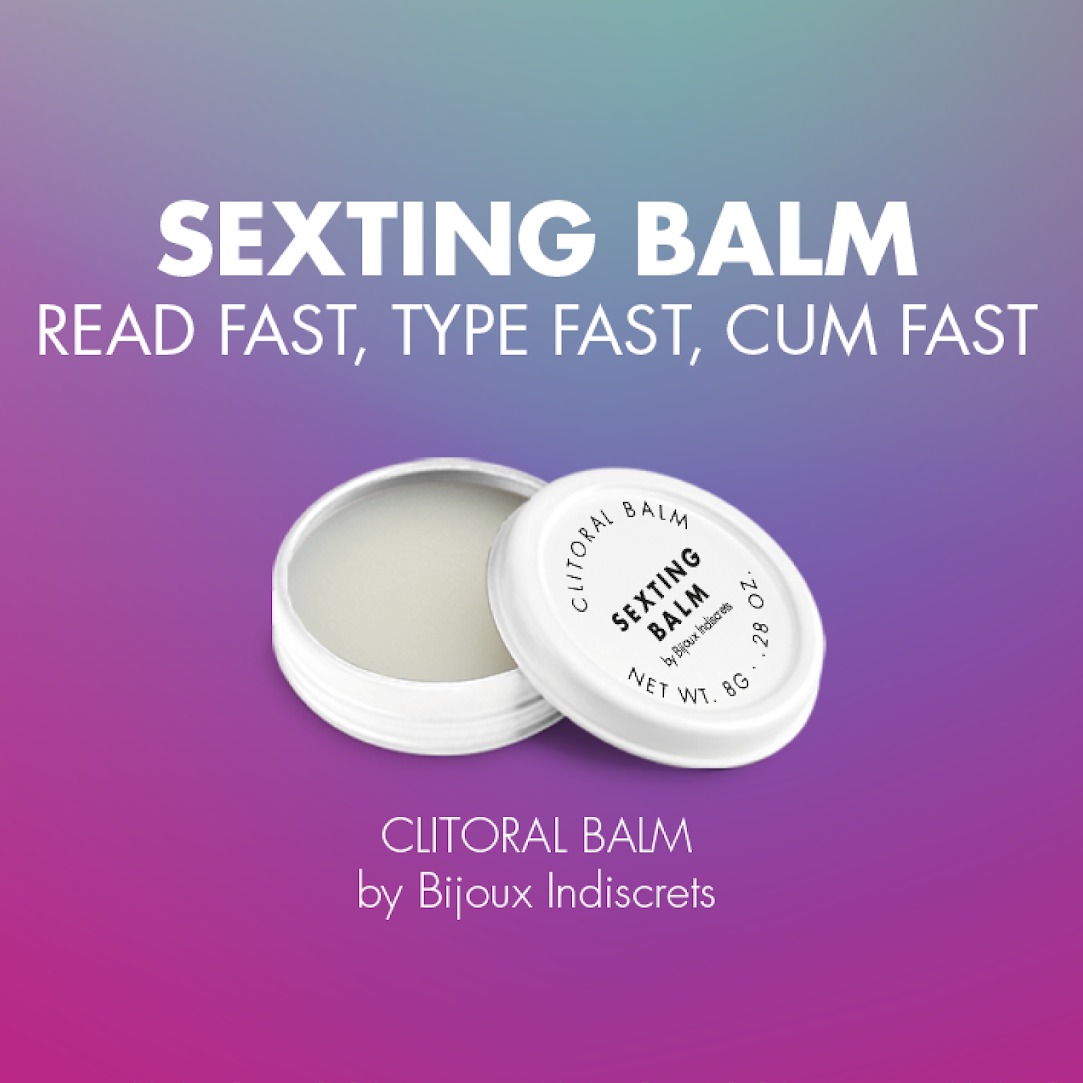 Бальзам для клитора Bijoux Indiscrets Clitherapy: SEXTING BALM аромат имбиря