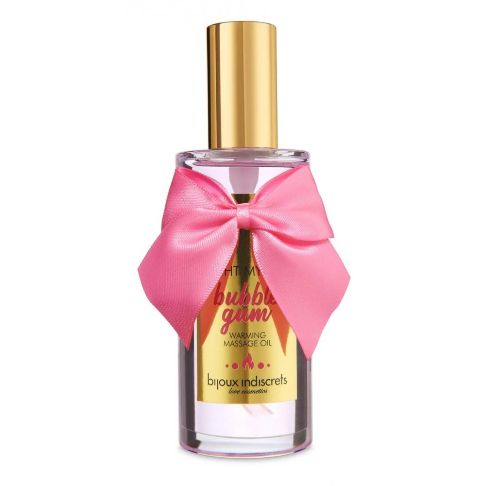 Набір Bijoux Bubblegum (масажна олія, масажний гель, блиск на губ) з ароматом жувальної гумки
