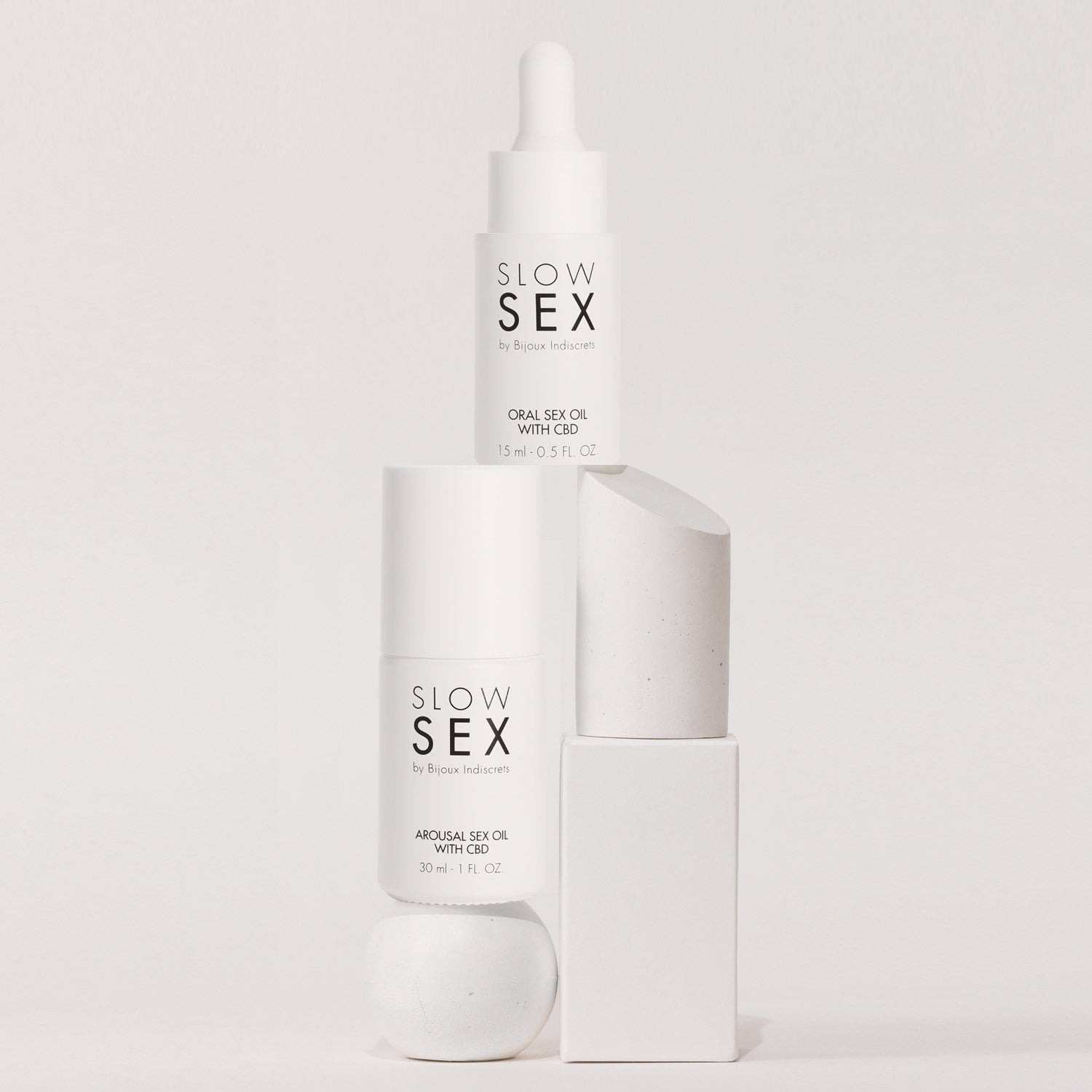 Олія для еротичного масажу CBD Slow Sex Bijoux Indiscrets, 30 мл