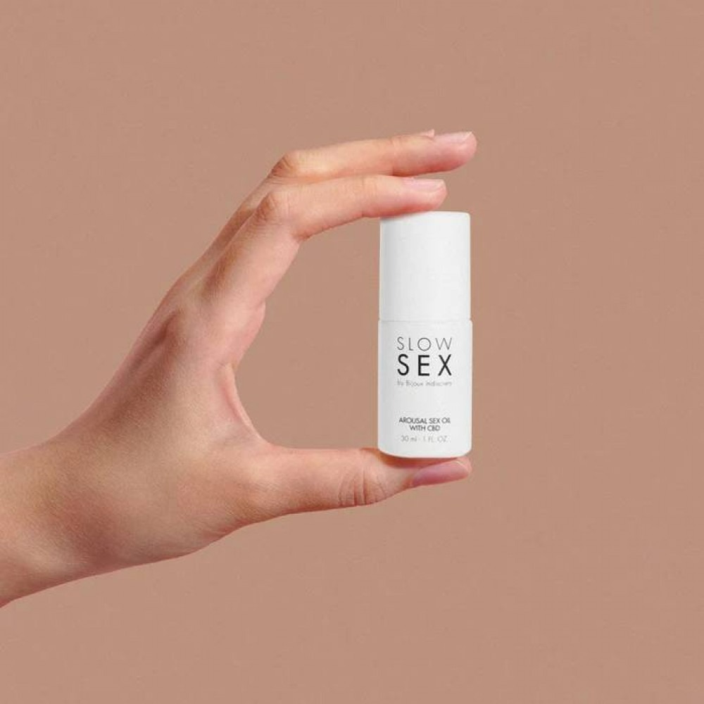 Олія для еротичного масажу CBD Slow Sex Bijoux Indiscrets, 30 мл