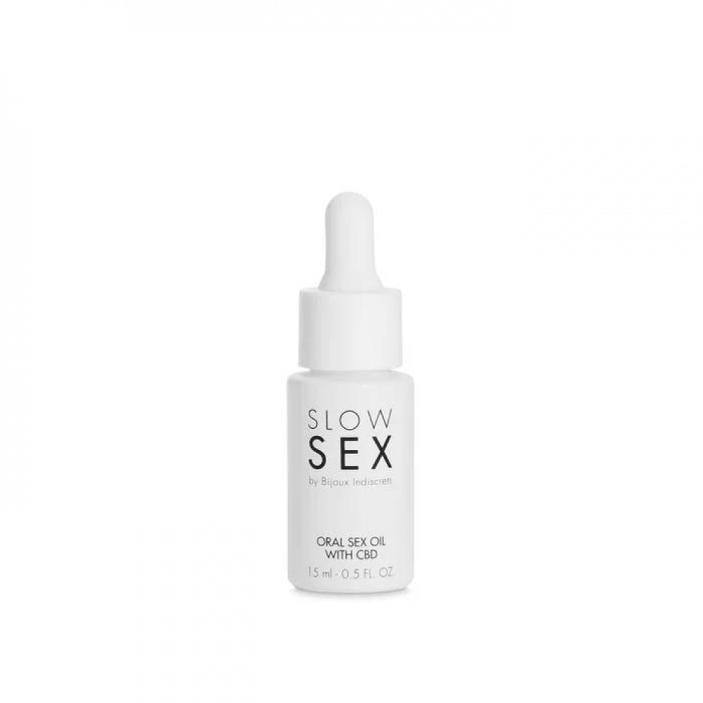 Олія для орального сексу CBD Slow Sex Bijoux Indiscrets 15 мл