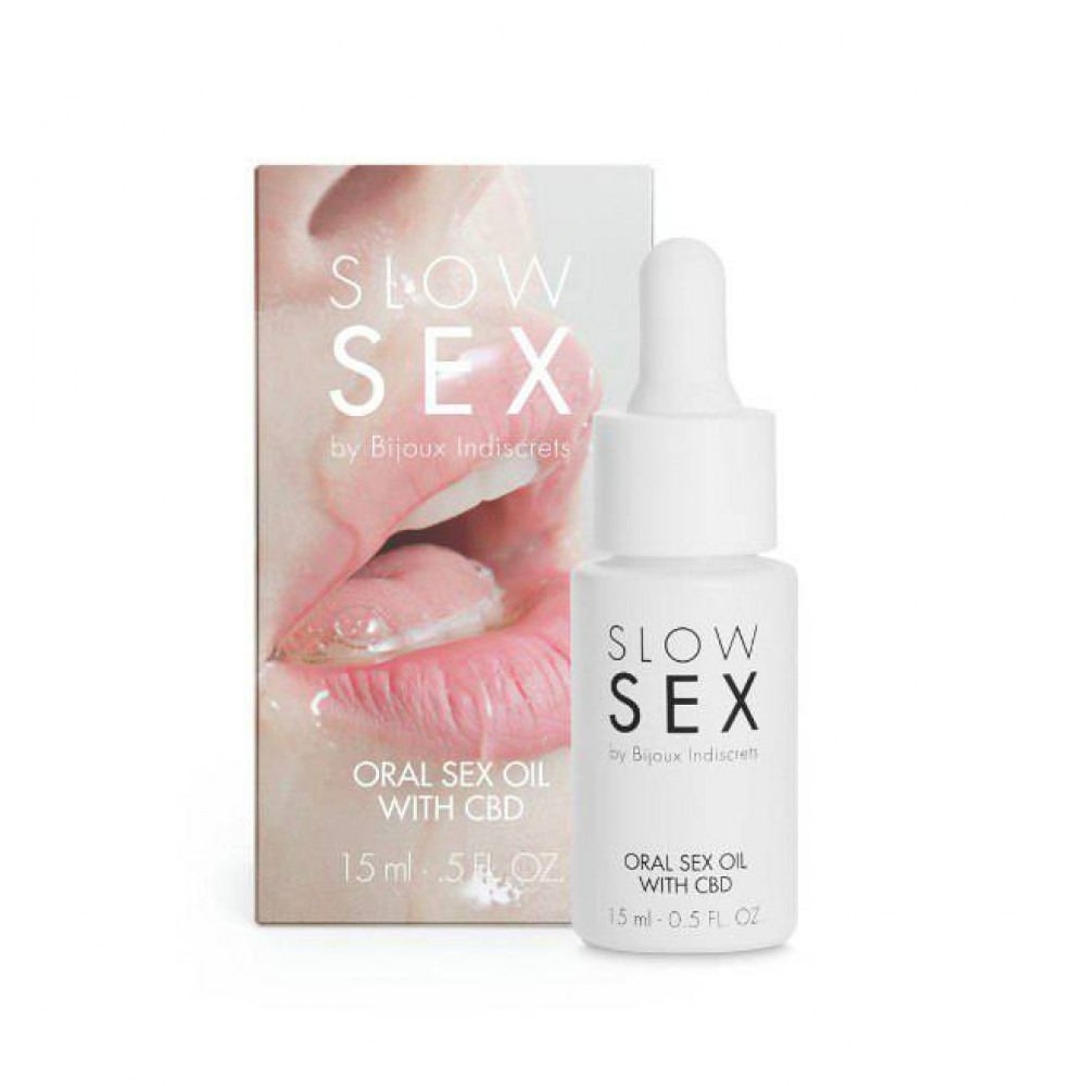 Олія для орального сексу CBD Slow Sex Bijoux Indiscrets 15 мл