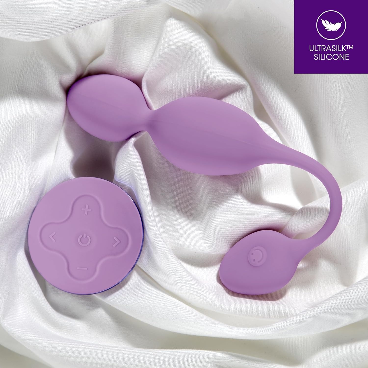 Вибрирующий конусный шар Blush Wellness Raine сиреневый