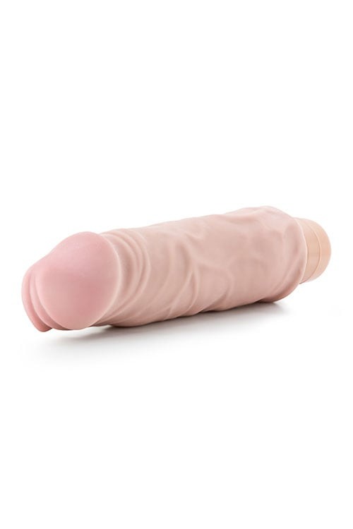 Вібратор реалістичний на батарейках Blush Au Naturel Home Wrecker бежевий