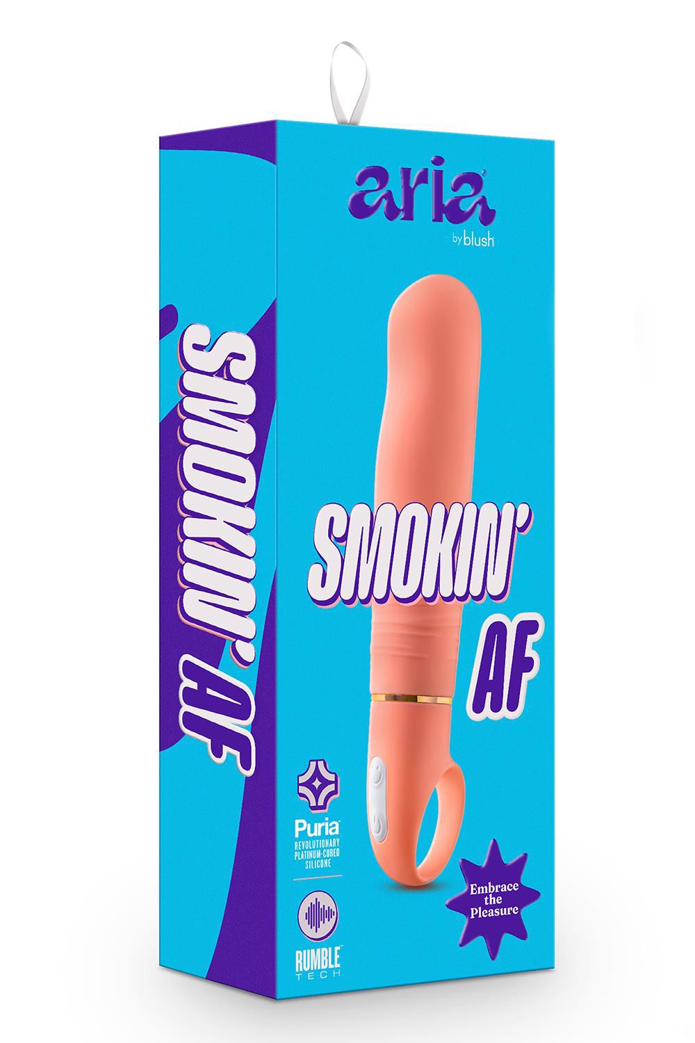Вібратор для точки G Blush Aria Smokin AF кораловий