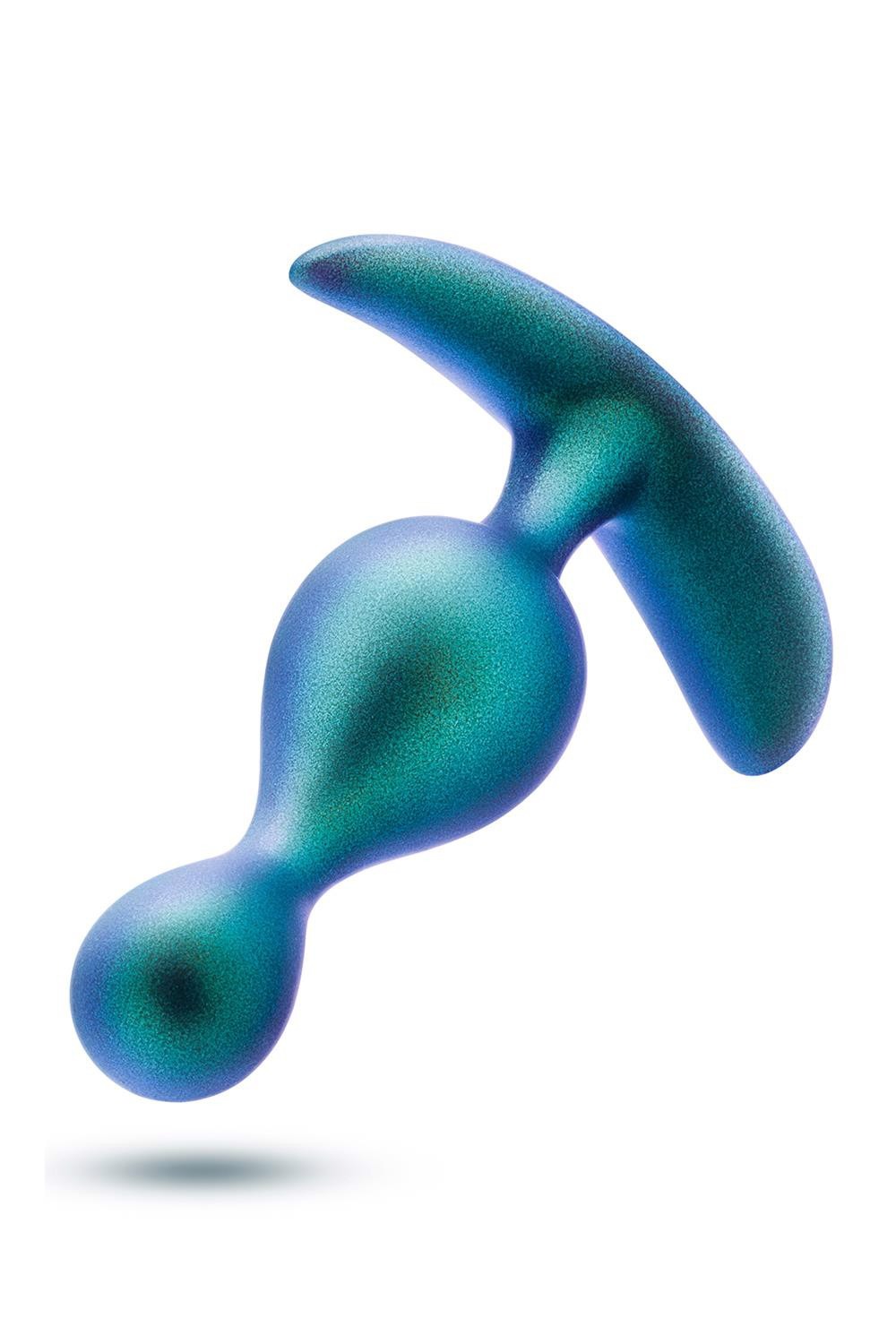 Анальна пробка бірюзова ANAL ADVENTURES MATRIX PHOTON PLUG