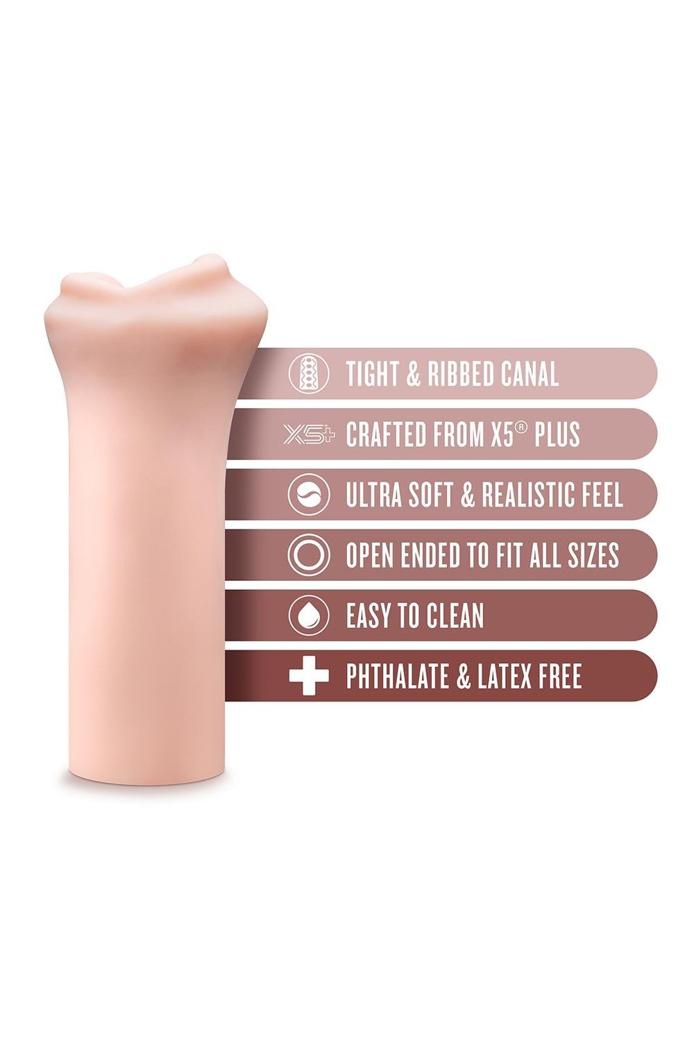 Мастурбатор рот Blush EnLust Candi бежевий