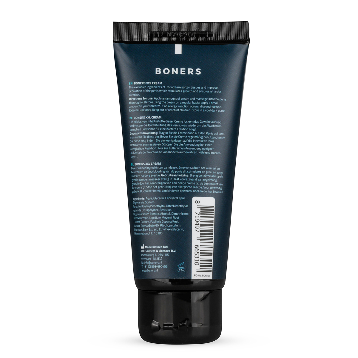 Збудливий крем для чоловіків Boners Penis XXL Cream, 100 мл