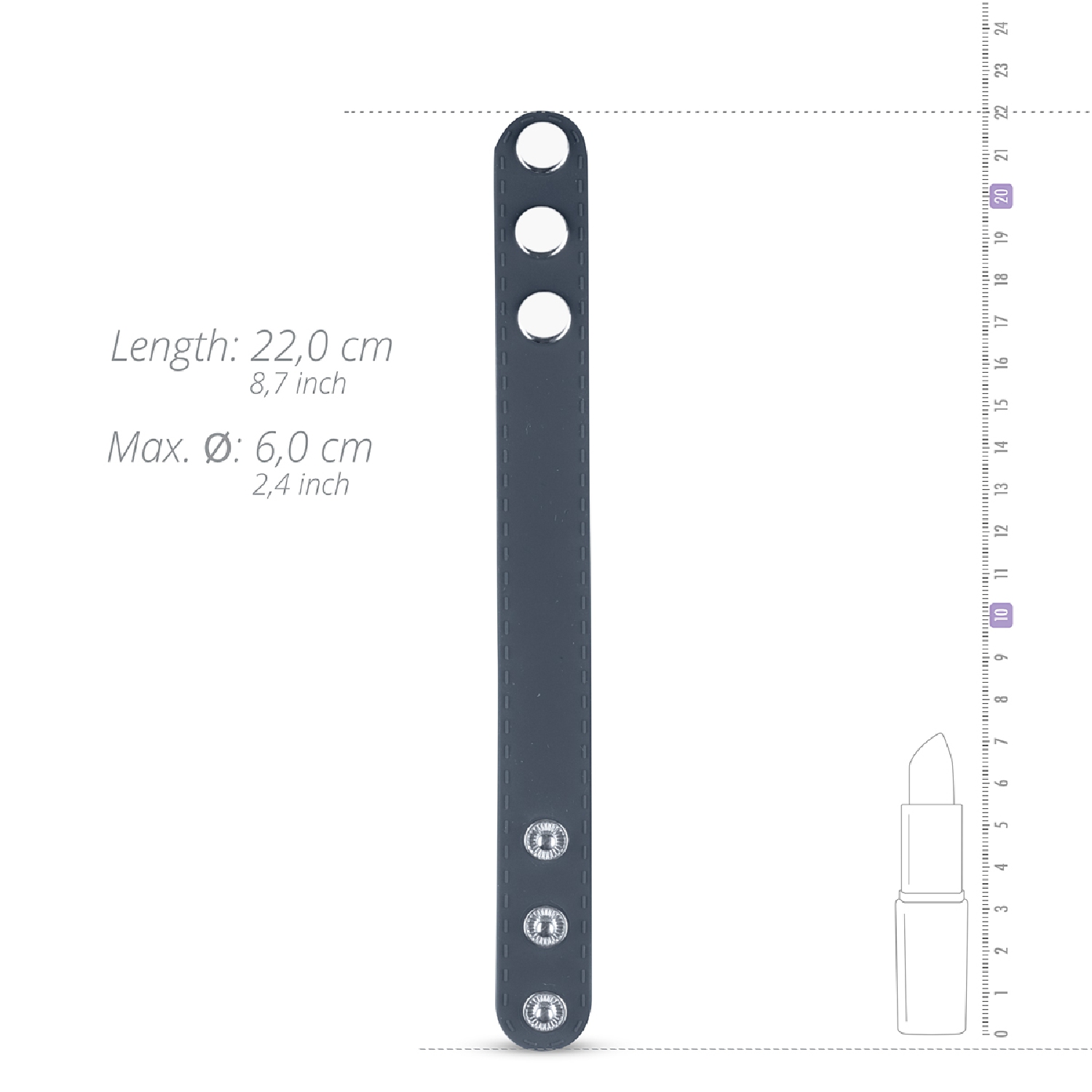 Эрекционное кольцо Boners Cock Strap, L