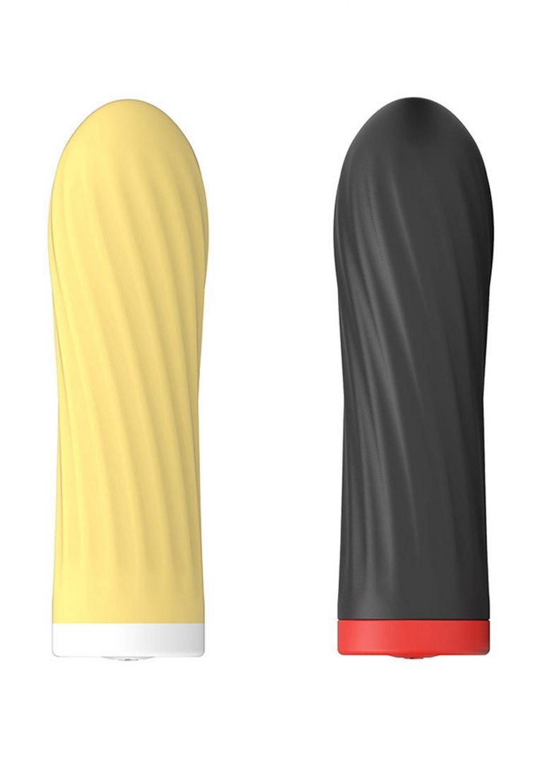Віброкулька Rechargeable Silicone-Yellow