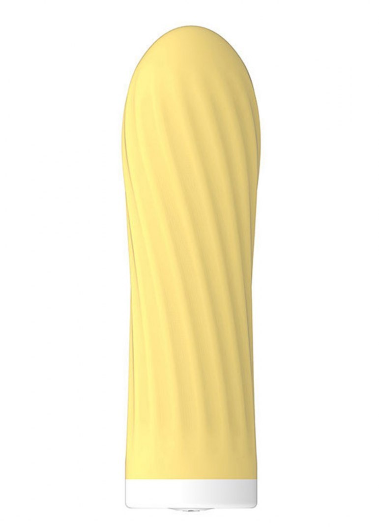 Віброкулька Rechargeable Silicone-Yellow