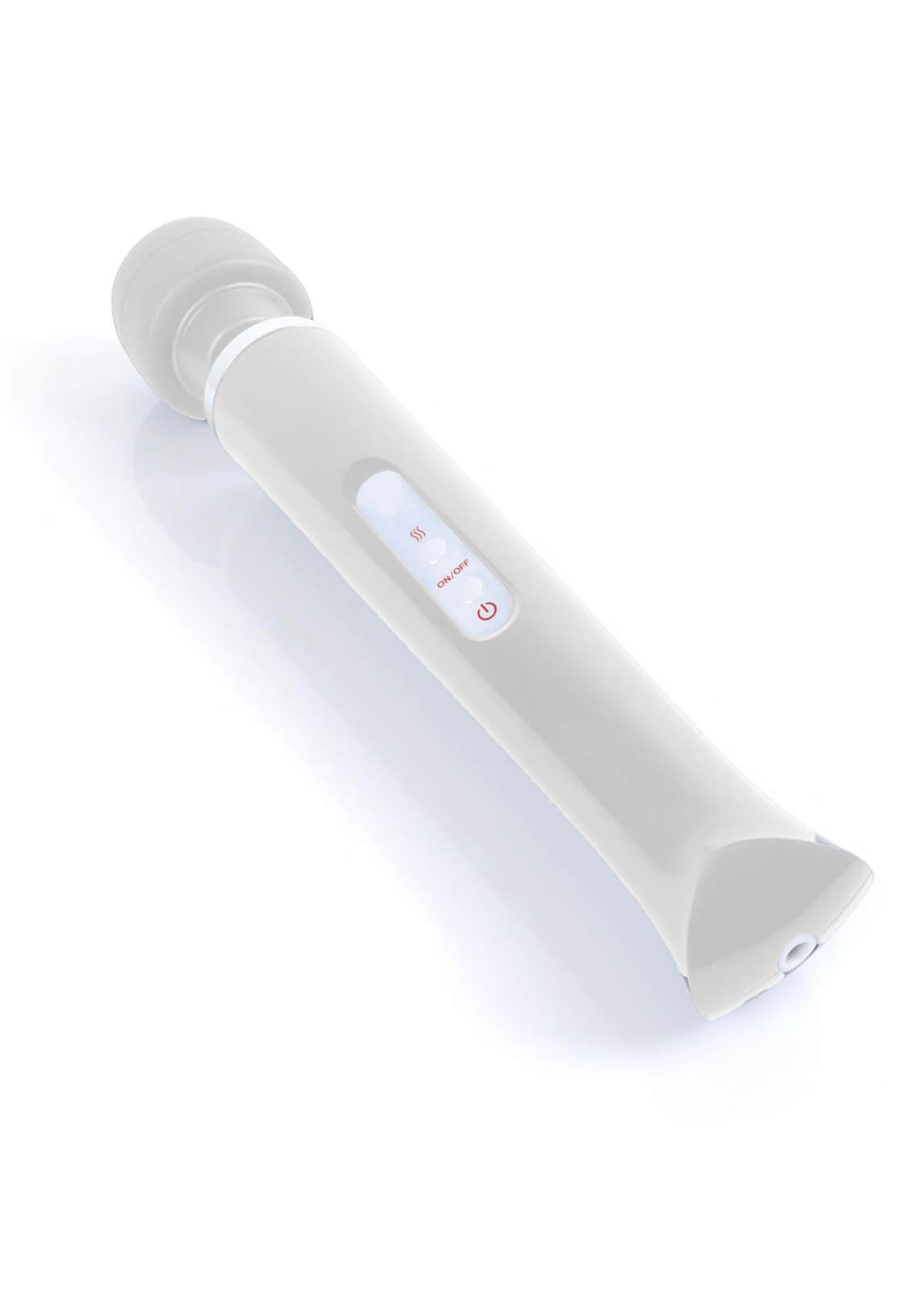 Вібромасажер зі знімною головкою Magic Massager Wand, білий