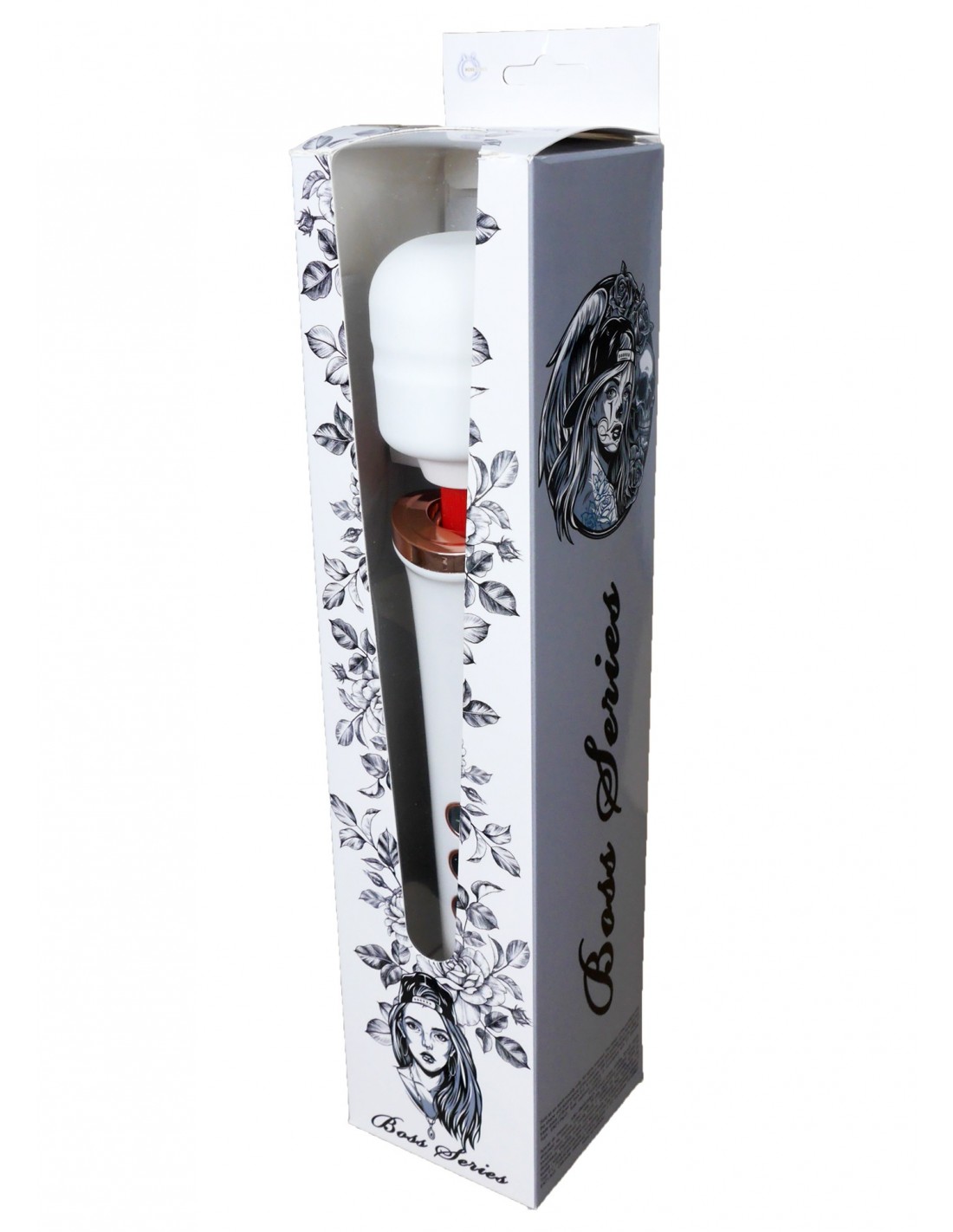 Вібратор-мікрофон білий Massager Super Powerful 10 Function
