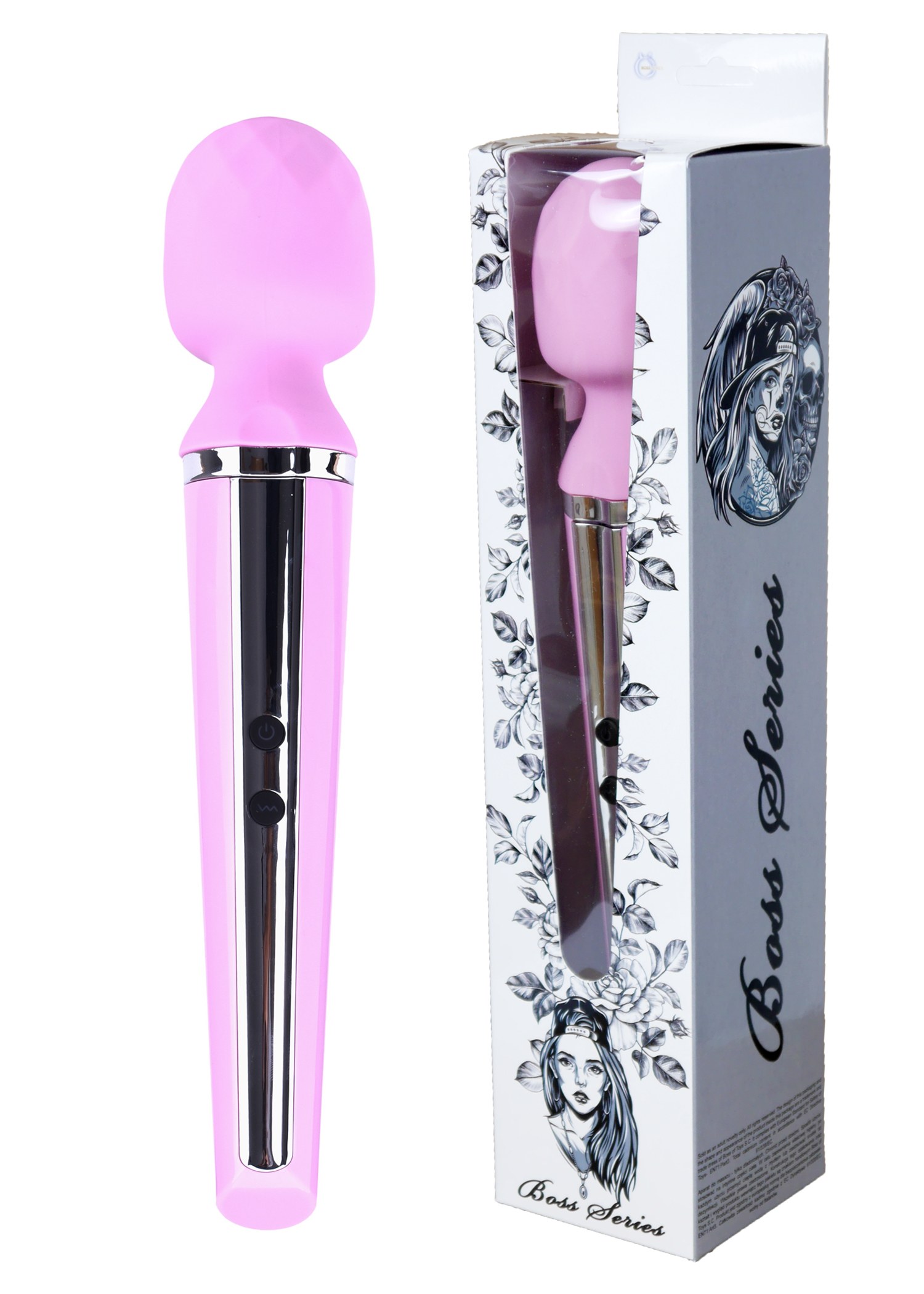 Вибро-Микрофон Massager Genius USB Рожевий 10 Function