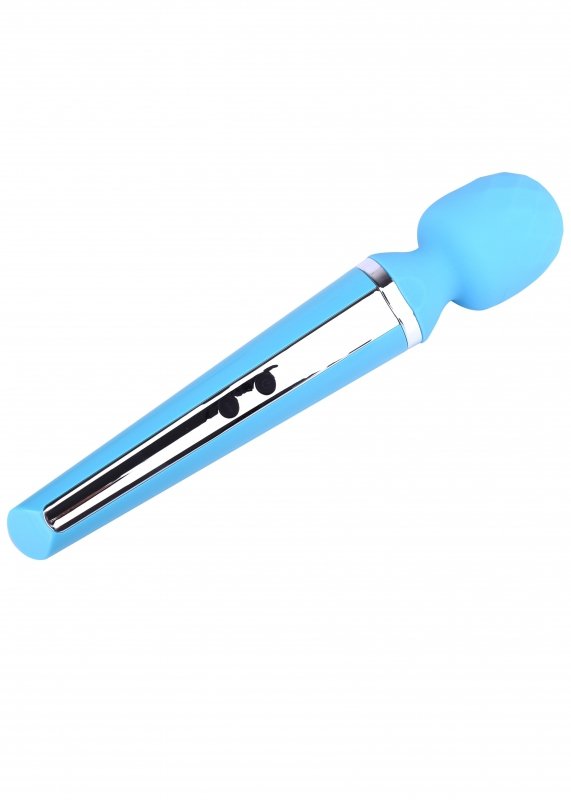 Вібромасажер Massager Genius, блакитний