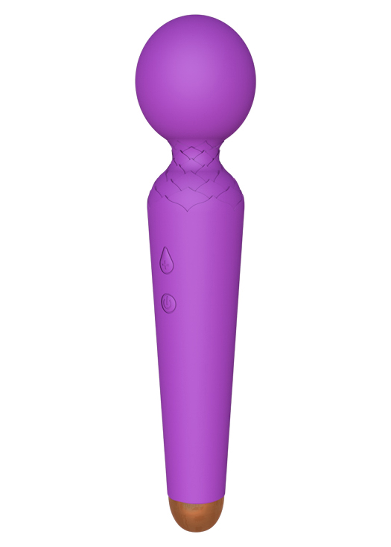 Вибромассажер микрофон Power Wand, фиолетовый