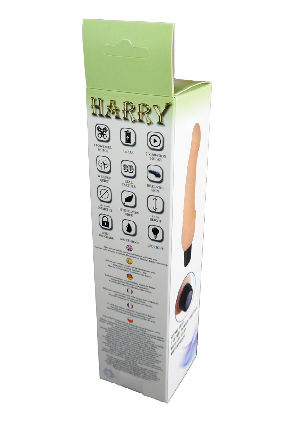 Вибратор HARRY, 7 FUNCTION