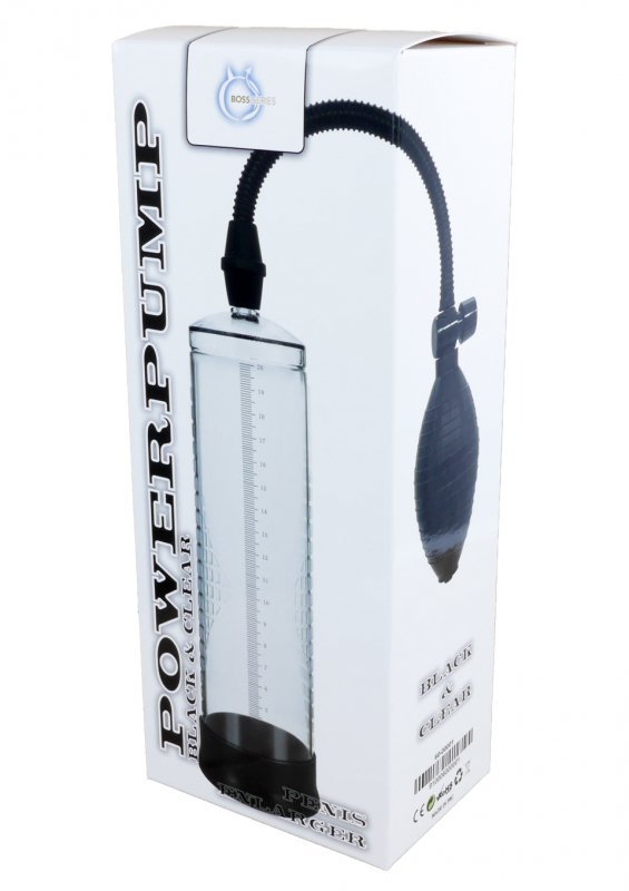 Вакуумная помпа Boss Series: Power pump - Black&Clear