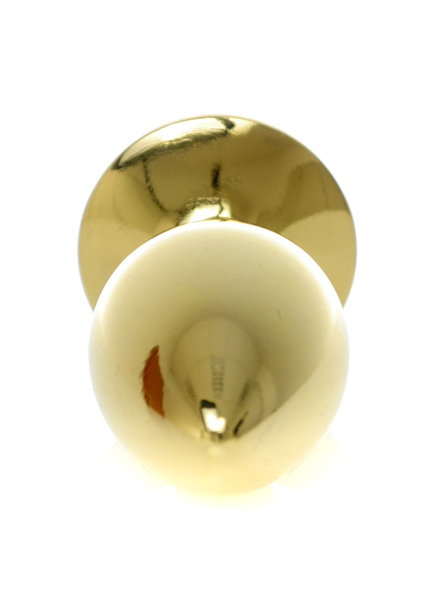Анальна пробка з блакитною трояндою Plug-Jewellery Gold PLUG ROSE- Light Blue
