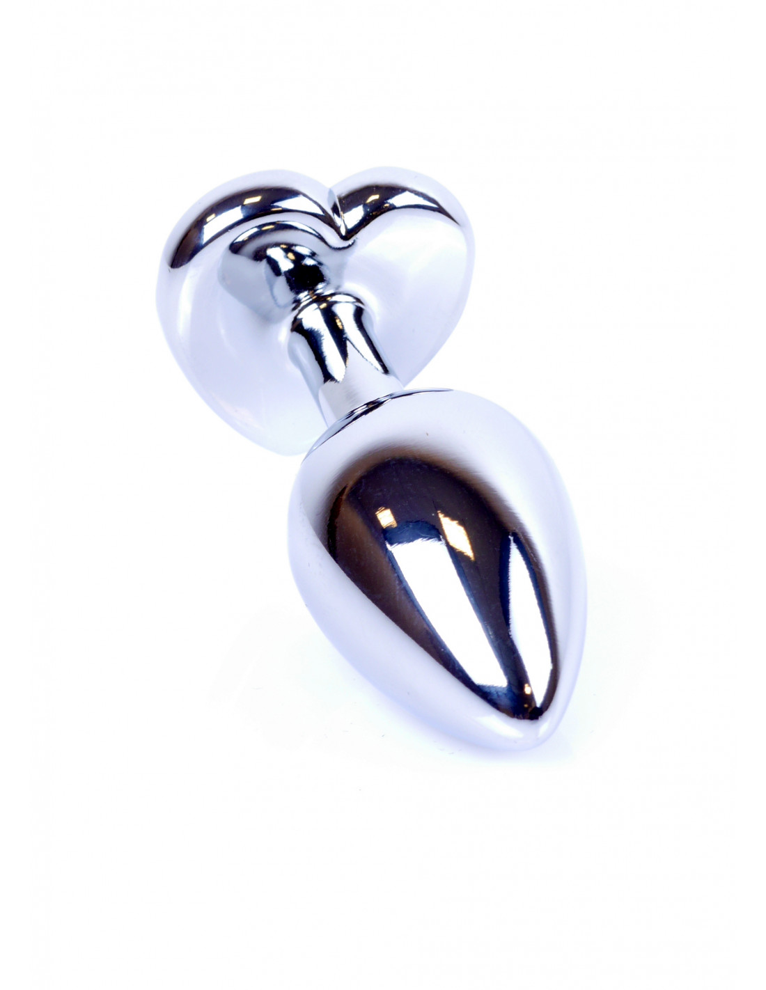 Анальная пробка S с фиолетовым камнем Jewellery