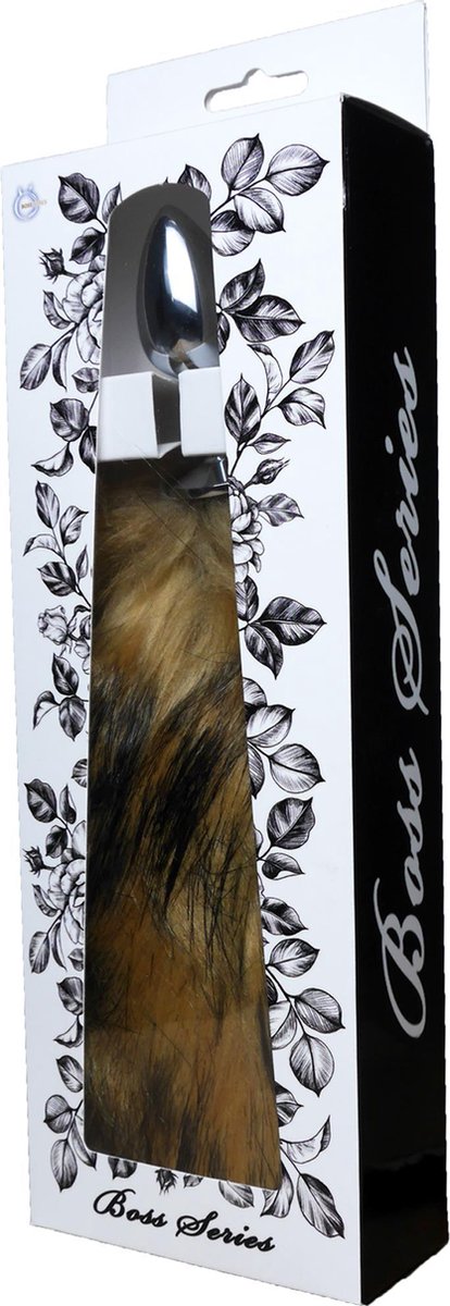 Анальна пробка з хвостом Boss of toys Fox TAIL-Brown XL