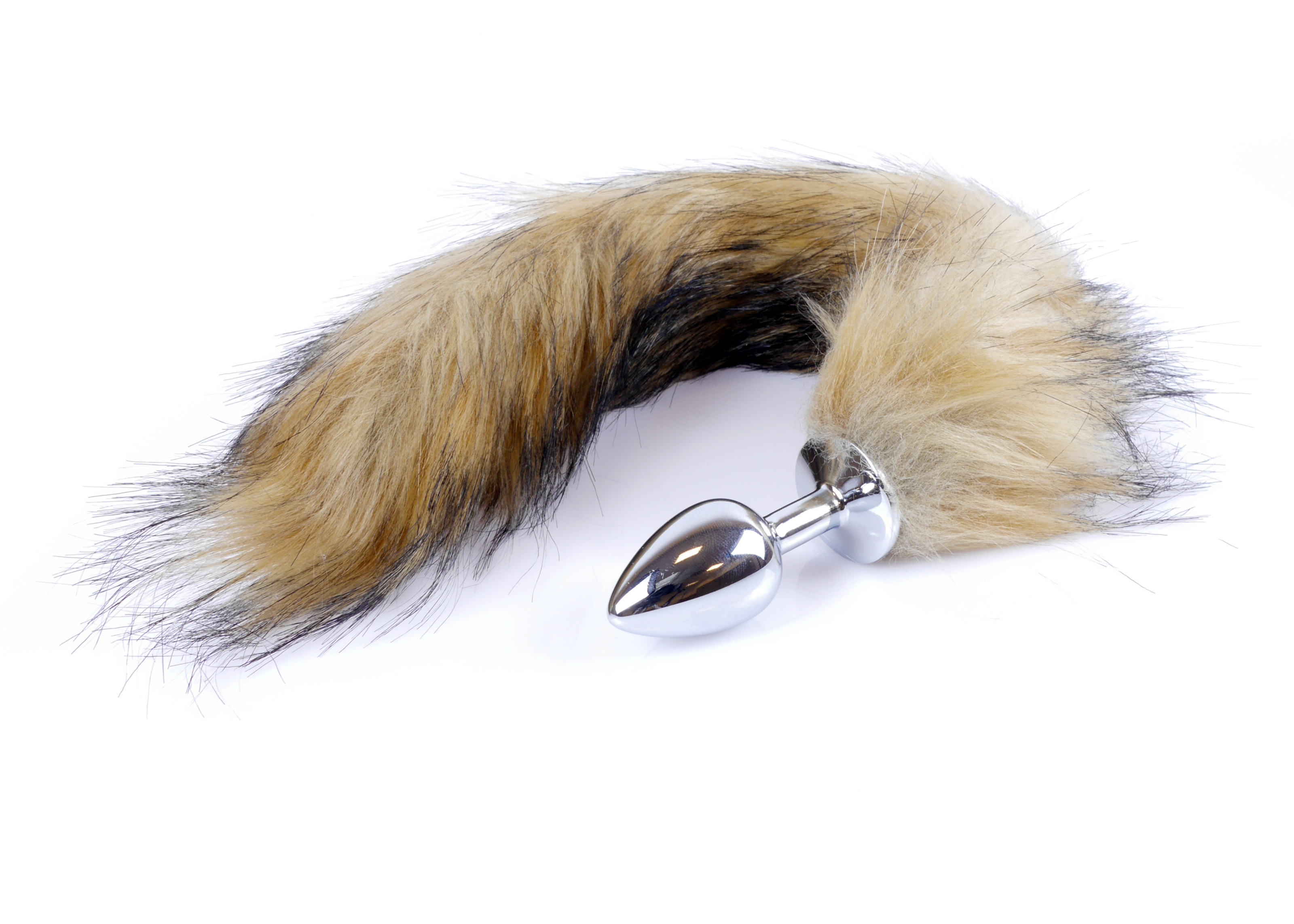 Анальна пробка з хвостом Boss of toys Fox TAIL-Brown XL