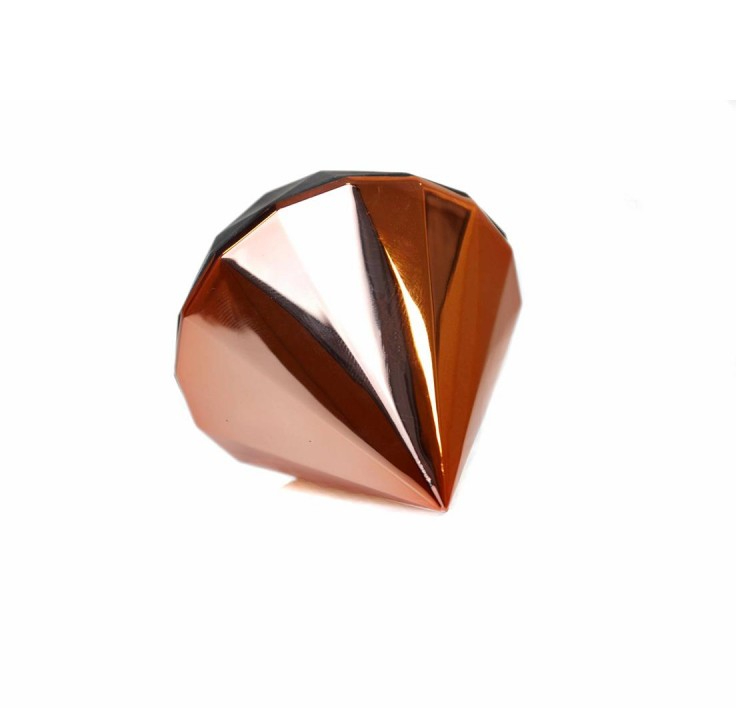 Вакуумний стимулятор клітора Diamond, рожеве золото
